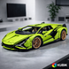 Конструктор Lamborghini Si&aacute;n + рамка для настінного кріплення 6010 фото 2